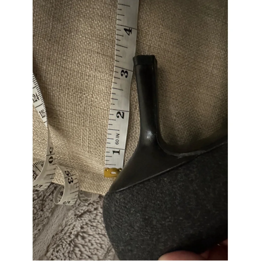 Women's Stuart Weitzman Heels Size 9.5 Gray - Picture 8 of 10